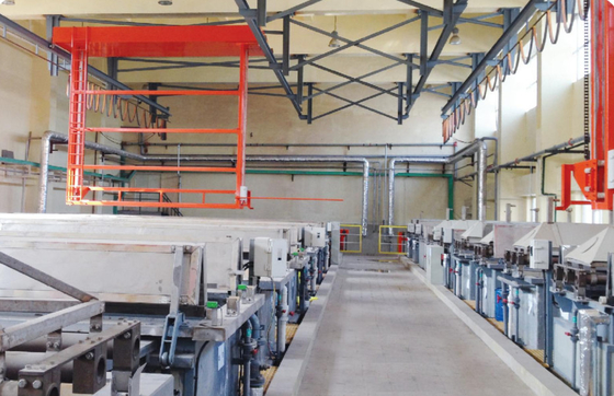 Anpassungsfähige Oxidationsproduktionslinie für Zubehör Nickelchrom