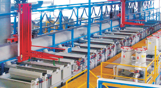 Arm-industrielle Galvanisierungsmaschine der Aluminiumlegierungs-eine
