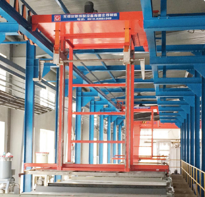 Suspendierungs-Art automatische Plastik-Chrome-Überzug-Maschine