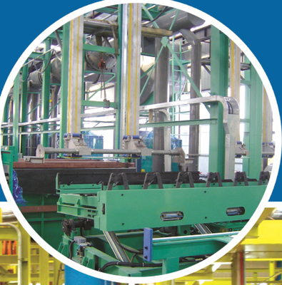 Moderne (Changzhou-Fabrik) Galvanisierungsautomatische Fertigungsstraße Hartverchromung Südkoreas
