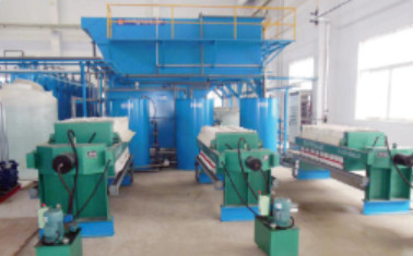 Abwasserbehandlungsstation Huaibei Bergbaugalvanisierungs