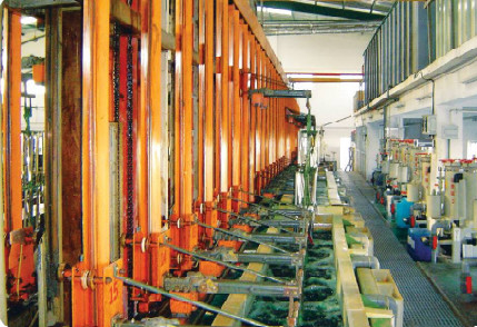 Rückholart automatische Electroless Vernickelungs-Linie Soem