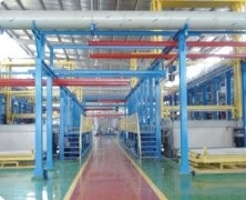 Südkorea Tbyo Elektromechanische Jiangyin Fabrik Elektroplattierung Hartchrom Automatische Produktionslinie